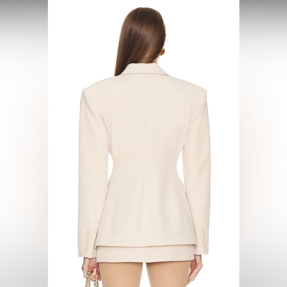 NWT Helsa Recycled Twill S Curve Jacket Blazer Fi… - image 4